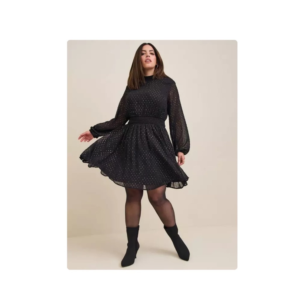 Holiday New Years Party Black Dress Torrid